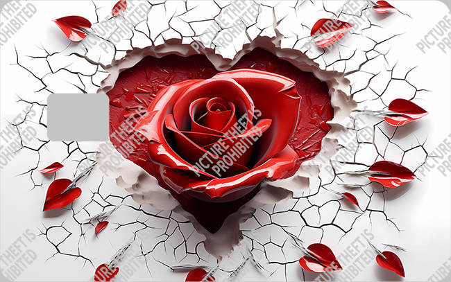 Bank  Card Sticker-BC-2895